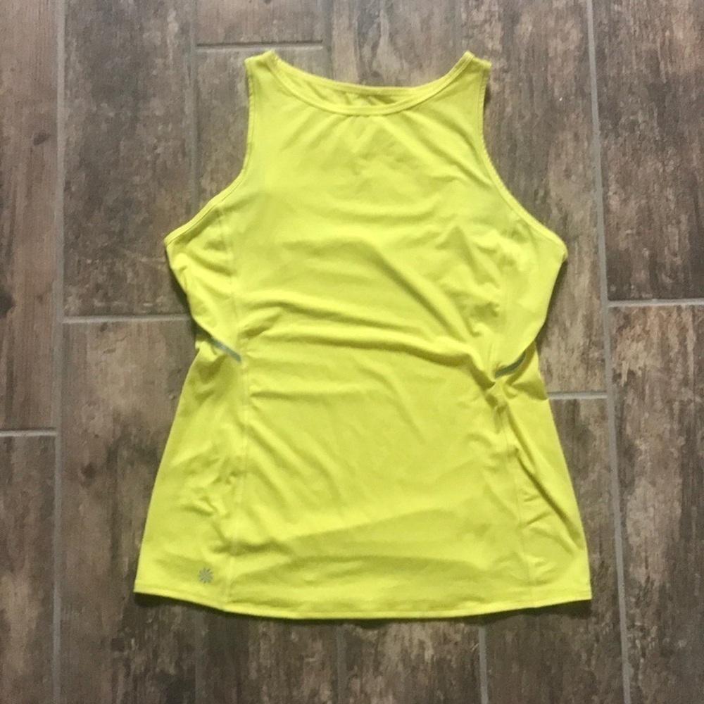athleta Yellow Tank Size Medium